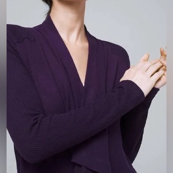 WHBM Waterfall Ribbed Coverup - Picture 3 of 5